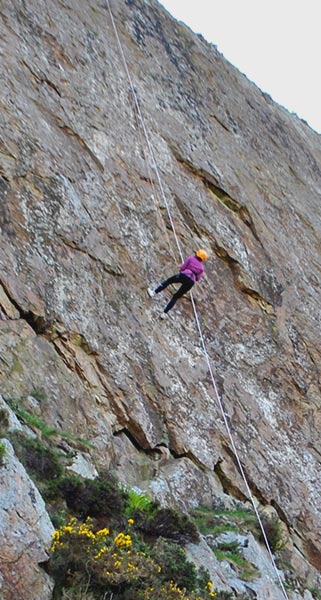 Abseiling c